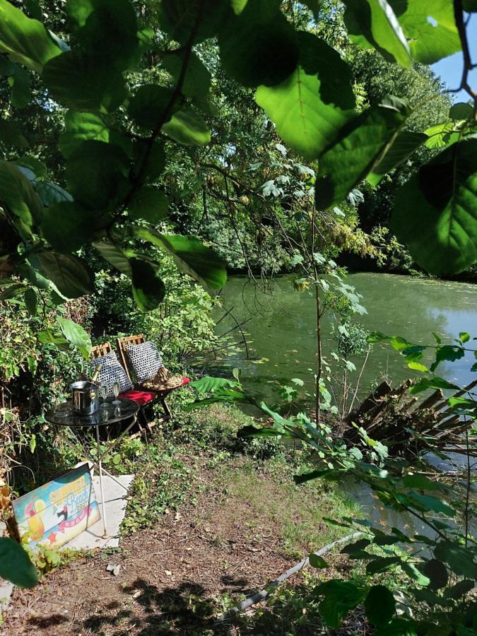 Chalet Fleuve Avec Parking-Barbecue Yerres Esterno foto
